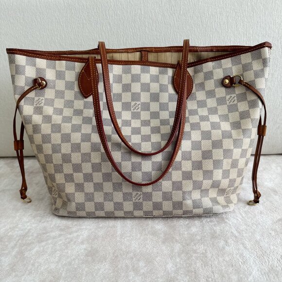 Louis Vuitton Neverfull Damier Azur - Picture 1 of 2